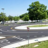 Roundabout ROUNDABOUT ACCIDENT