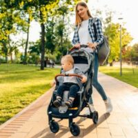 WALKING WITH A STROLLER